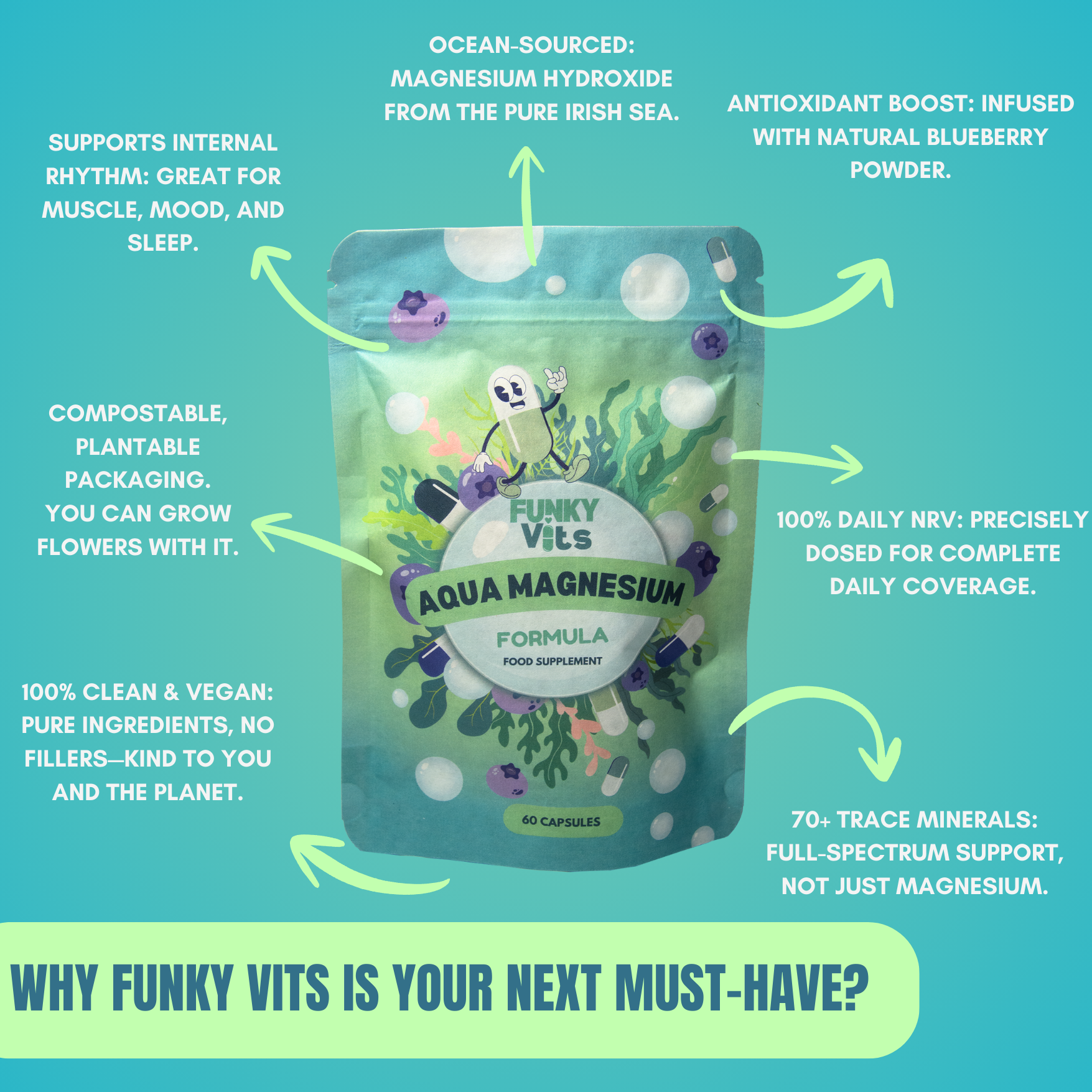 Funky Vits - Aqua Magnesium