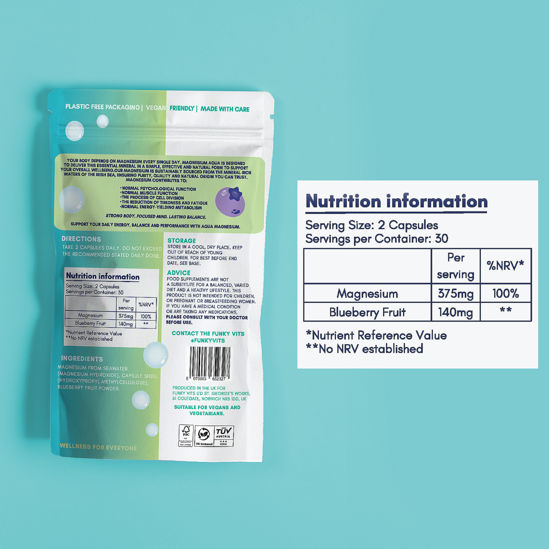 Funky Vits - Aqua Magnesium