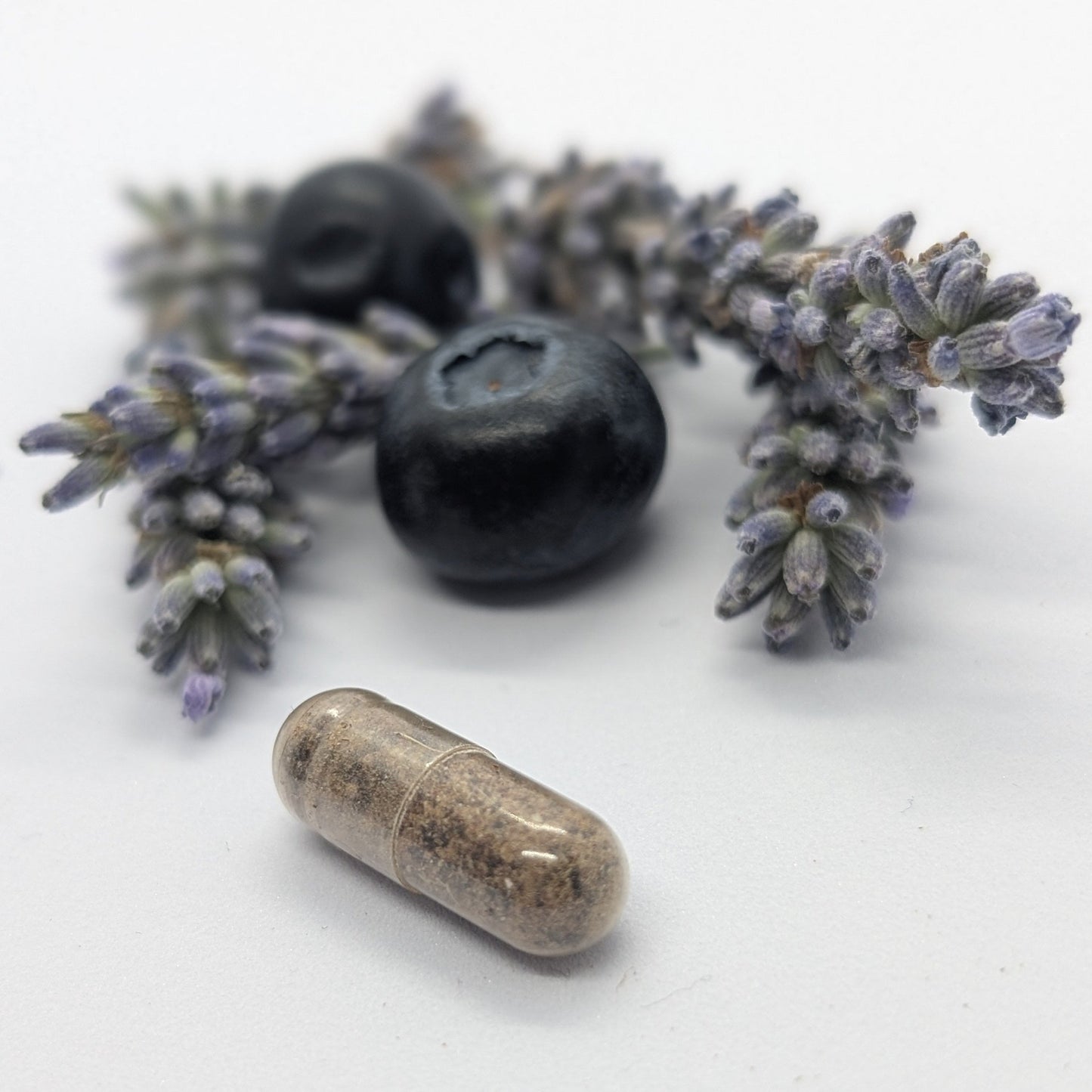 Funky Vits "No Worries" - Natural Stress Relief Capsules | Vegan, Plant-Based Formula with B-Vitamins, Ashwagandha & Lavender