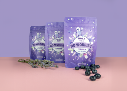 Funky Vits- No Worries Formula 180 Caps